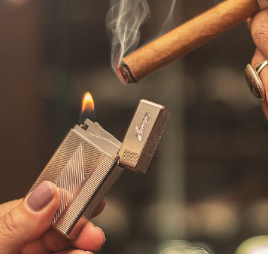 How to light a cigar & Choose the suitable lighter