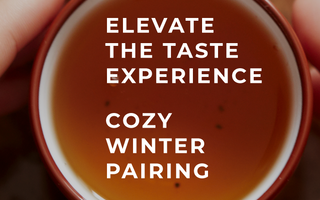 Cozy winter pairing - Cigar & Tea!