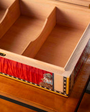 
                      
                        Load image into Gallery viewer, Elie Bleu &quot;Flor de Alba&quot; Humidor in Red Sycamore (110 Cigars)
                      
                    