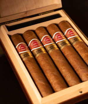 Romeo y Julieta Wide Churchills Humidor of 5 - nextCIGAR