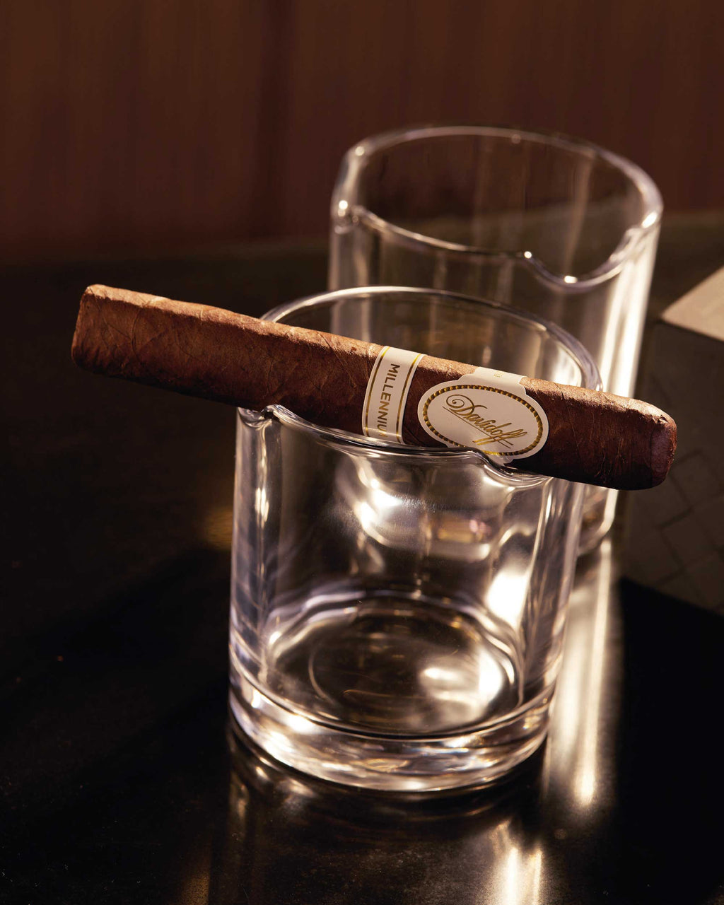 Davidoff «The Difference» Glass Set - Cocktail (2 Tumblers) (Designate–  nextCIGAR